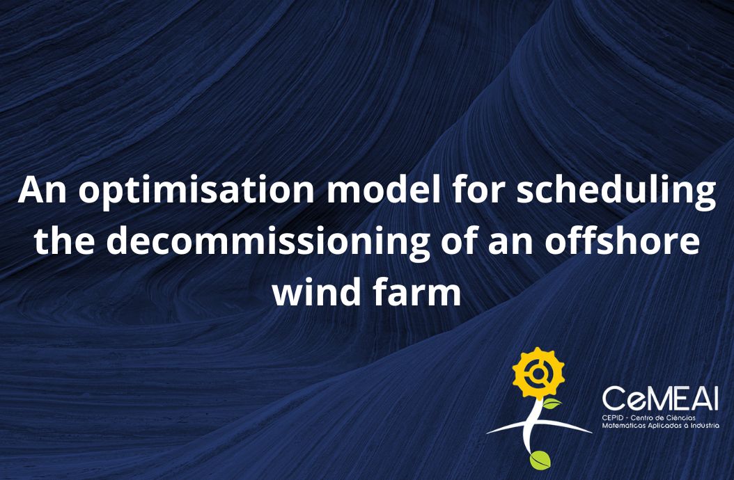 An optimisation model for scheduling the decommissioning of an offshore wind farm